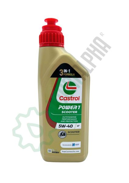 Olio per scooter tempi Castrol Power Scooter 4T 5W40
