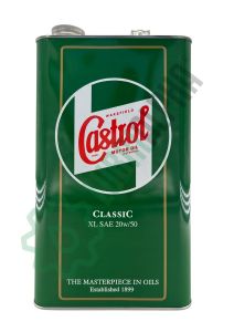 Castrol Classic XL 20W-50 5 L: Olio Motore Minerale Multigrado per Veicoli d'Epoca