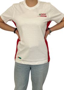 T-Shirt Castrol Racing Donna