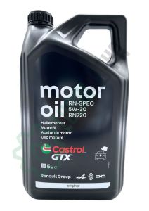 Renault Castrol GTX RN-SPEC 5W-30 RN720 5L