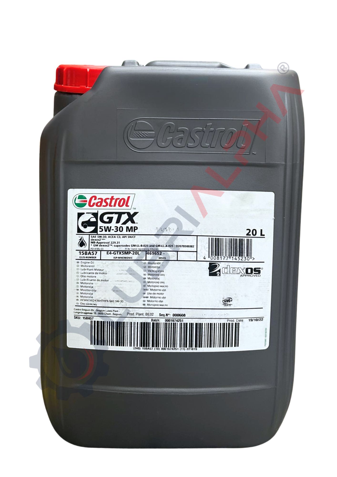 GTX 5W30 MP 20L