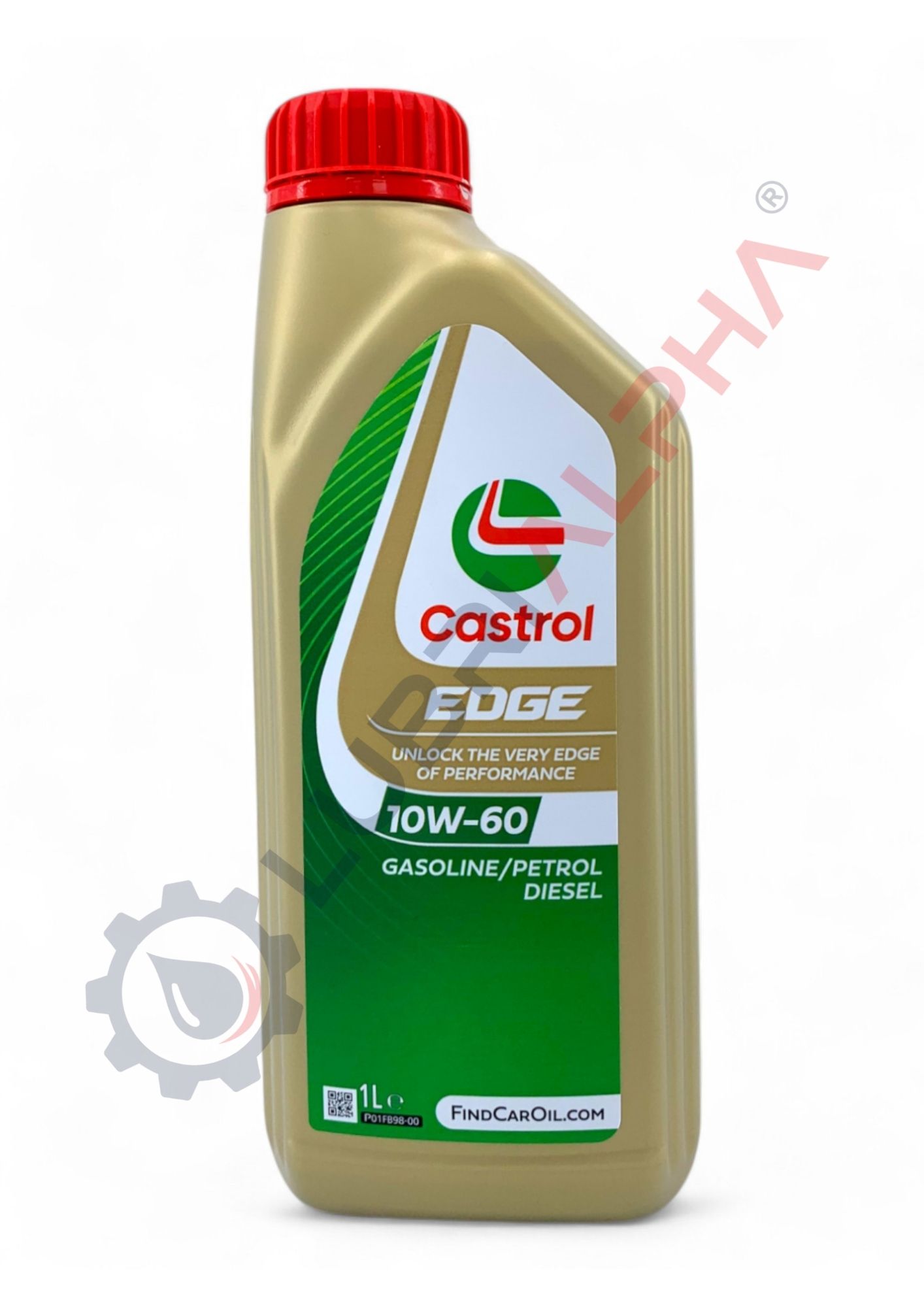 Castrol Edge 10W-60 Supercar olio 10W60 per motori benzina, diesel e ibridi