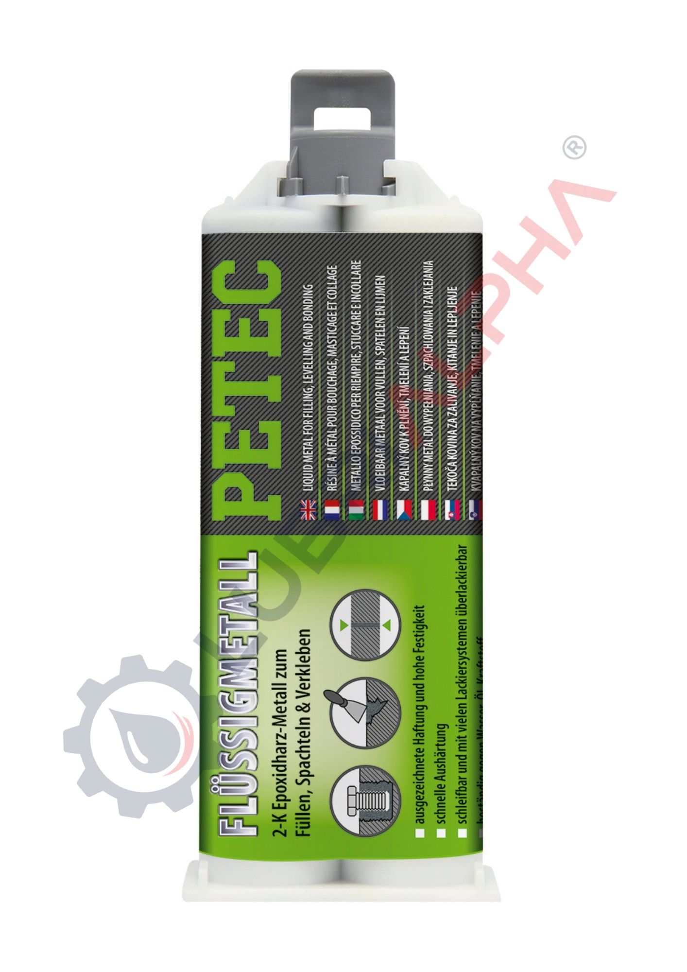 BICOMPONENTE METALLICO FLUSSINMETALL PETEC