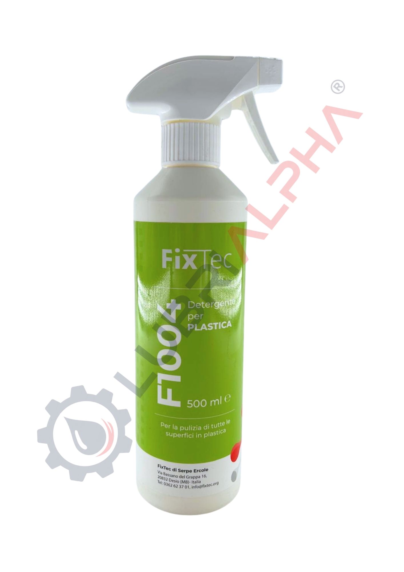 DETERGENTE PER PLASTICA FIXTEC 500ML